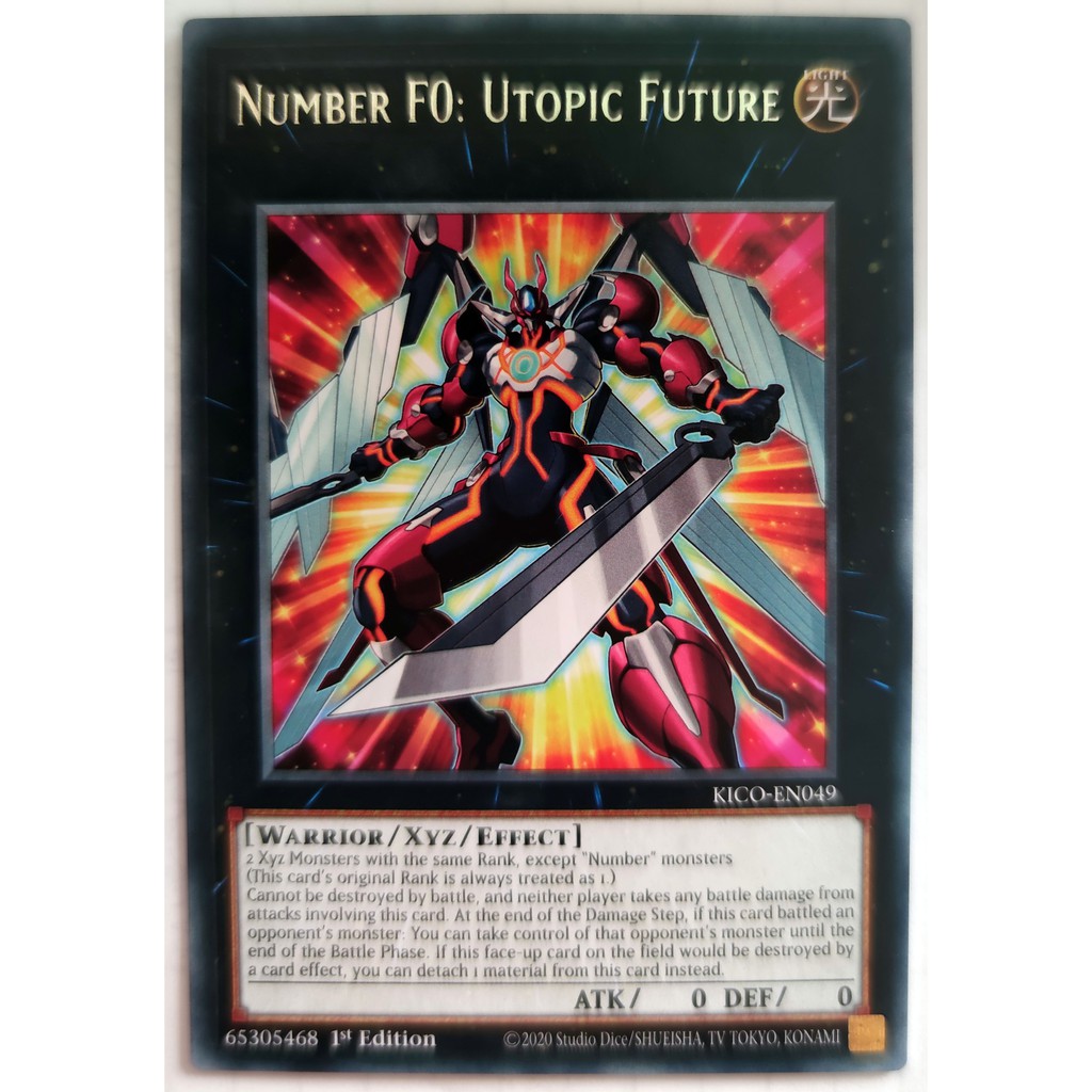 [Thẻ Yugioh] Number F0: Utopic Future |EN| Rare (ZEXAL)