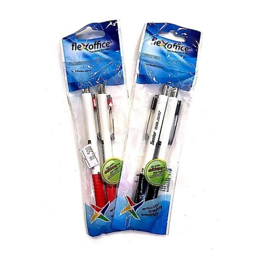 Bút bi Senior FO_026 Mực Xanh ( 2 cây /1 vĩ )