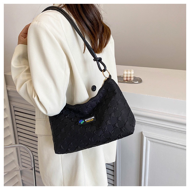 Túi đeo chéo JASMIN NOIR họa tiết caro đơn giản thời trang cho nữ