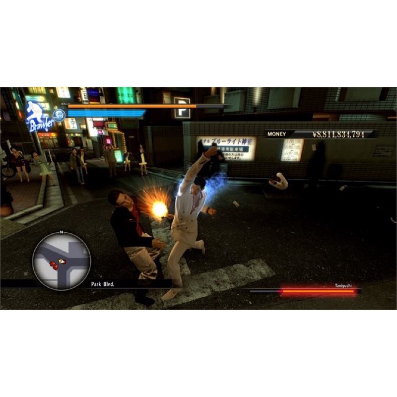 Đĩa chơi game PS4: Yakuza 0
