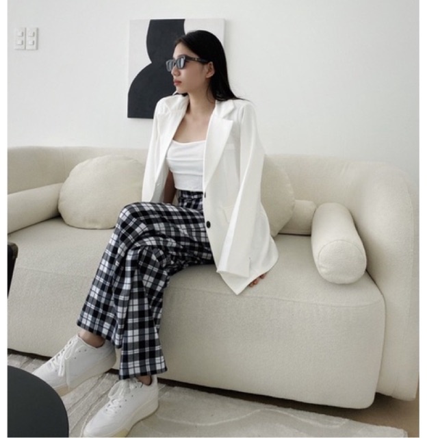 Quần Sọc Caro Ellen
