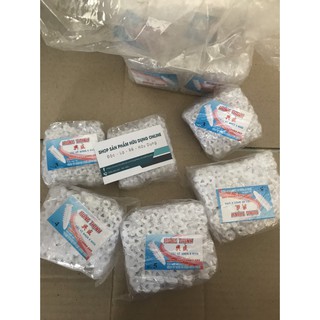 LỐC 50 CÁI  Tắc Kê Nhựa 6 Khía NHIỀU SIZE CHỌN LỰA