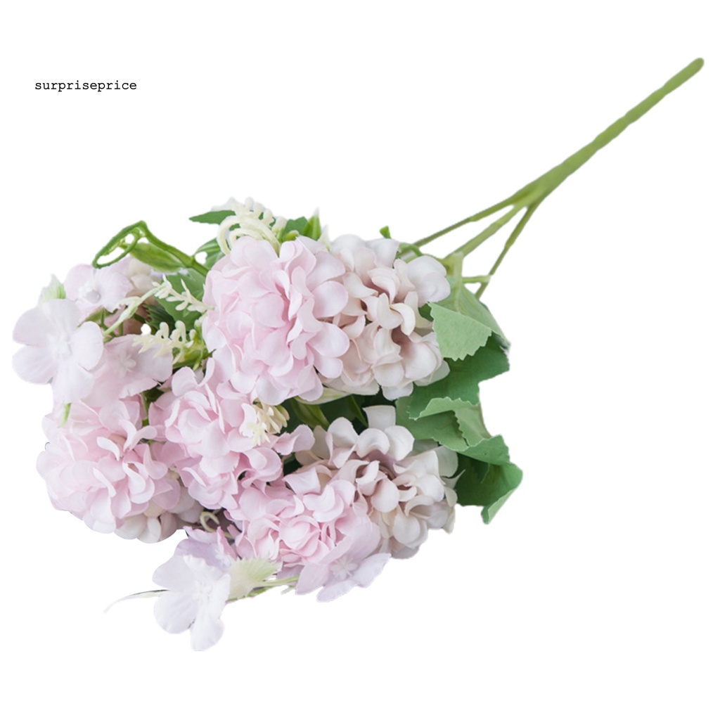 Bó Hoa Tú Cầu Giả Bằng Lụa Trang Trí Tiệc Cưới