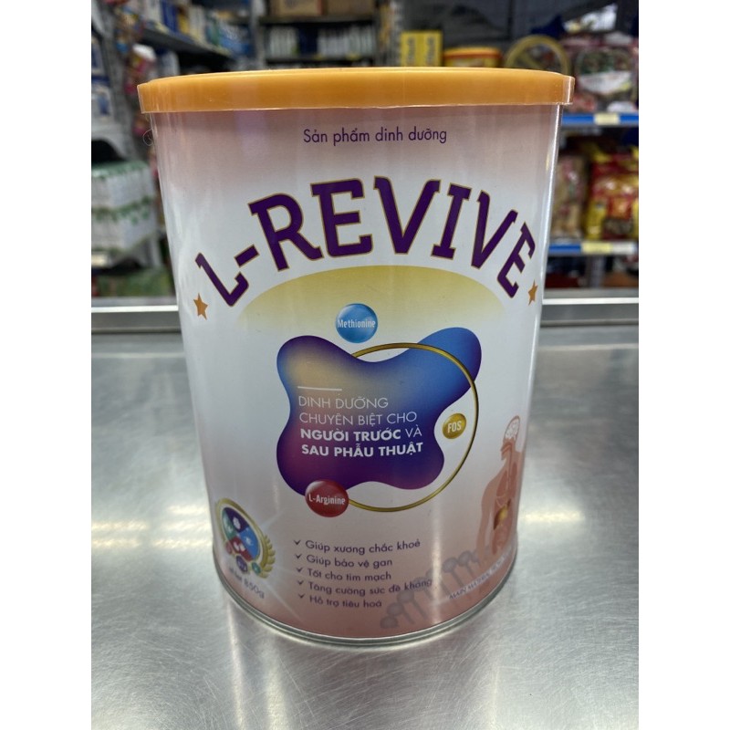 Sữa Bột L-Revive - Dinh dưỡng cho người bệnh gan