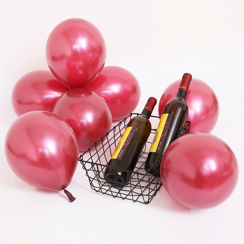 Set 20 Bong Bóng Cao Su Latex 12 Inch Trang Trí Tiệc Cưới Đa Dụng Nhiều Màu Tùy Chọn