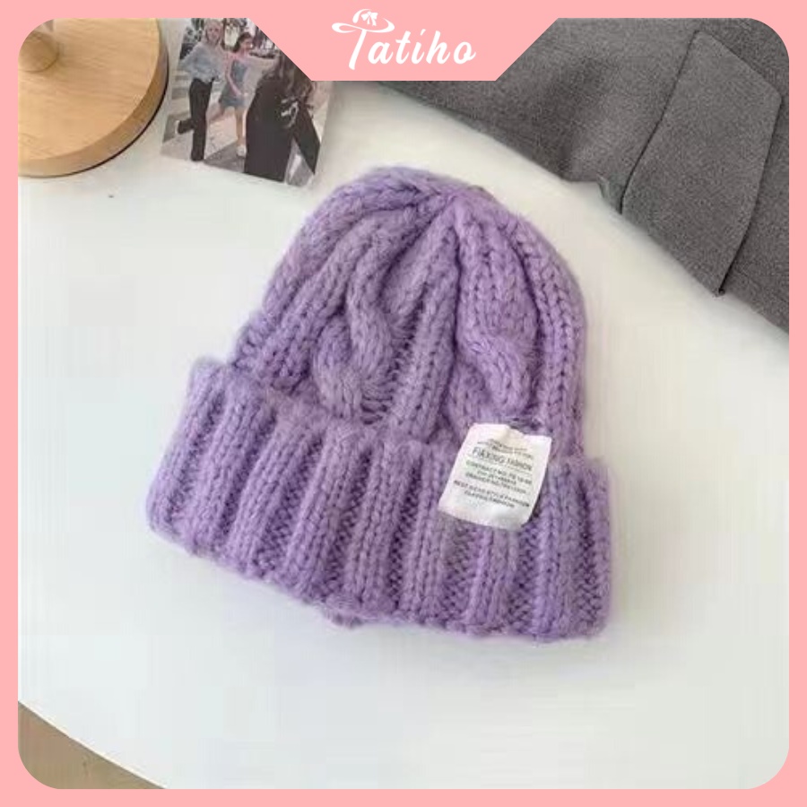 [Hàng Xịn, Giá Tốt] Nón Len nam nữ , Mũ Len dệt kim Phong Cách Hàn Quốc Thời Trang ulzzang Thu Đông Giữ Ấm - Mã NV050