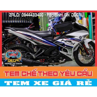 Tem rời exciter 150 cực đẹp