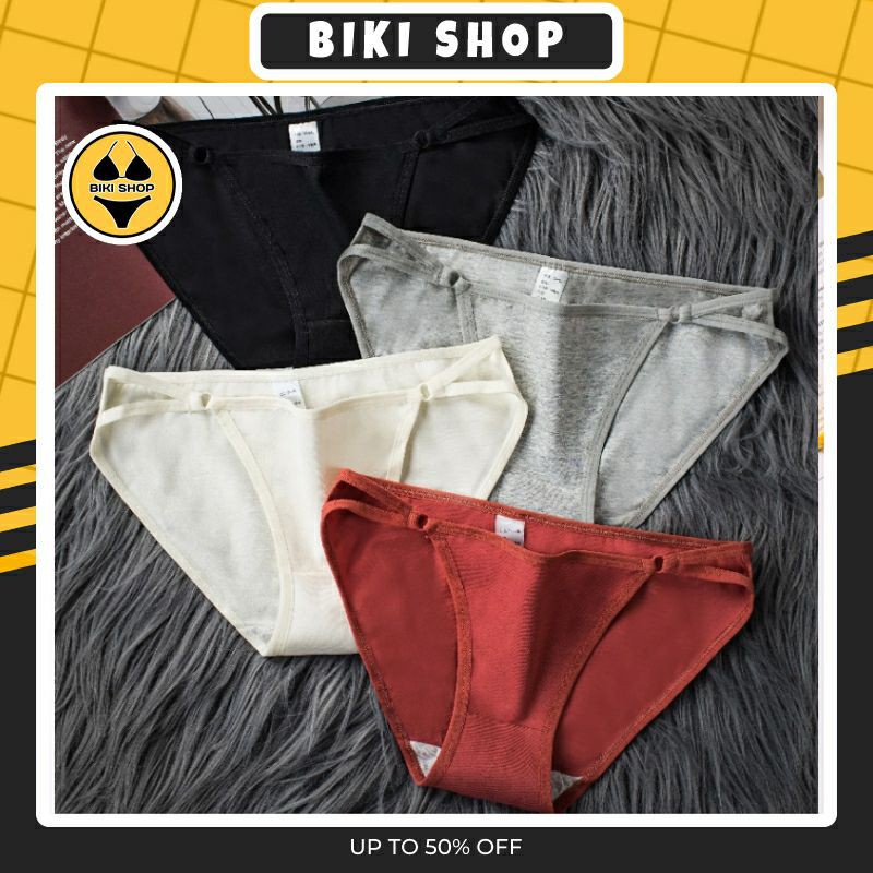Quần lót nữ cotton DÂY MỚI tam giác sexy gợi cảm Biki