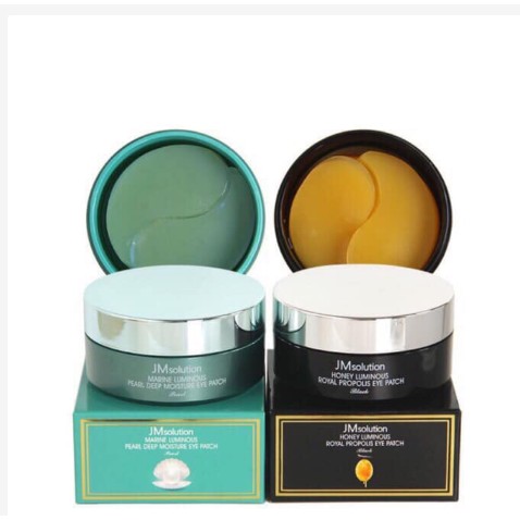 Mặt nạ mắt JM Solution đen, Hàn Quốc 90g 60 miếng