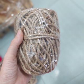 Dây thừng-dây bố trang trí hộp quà,chai lọ thủy tinh(nhựa) 3mm