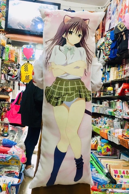 Gối ôm anime to love ru anime dài 40cm x 1m