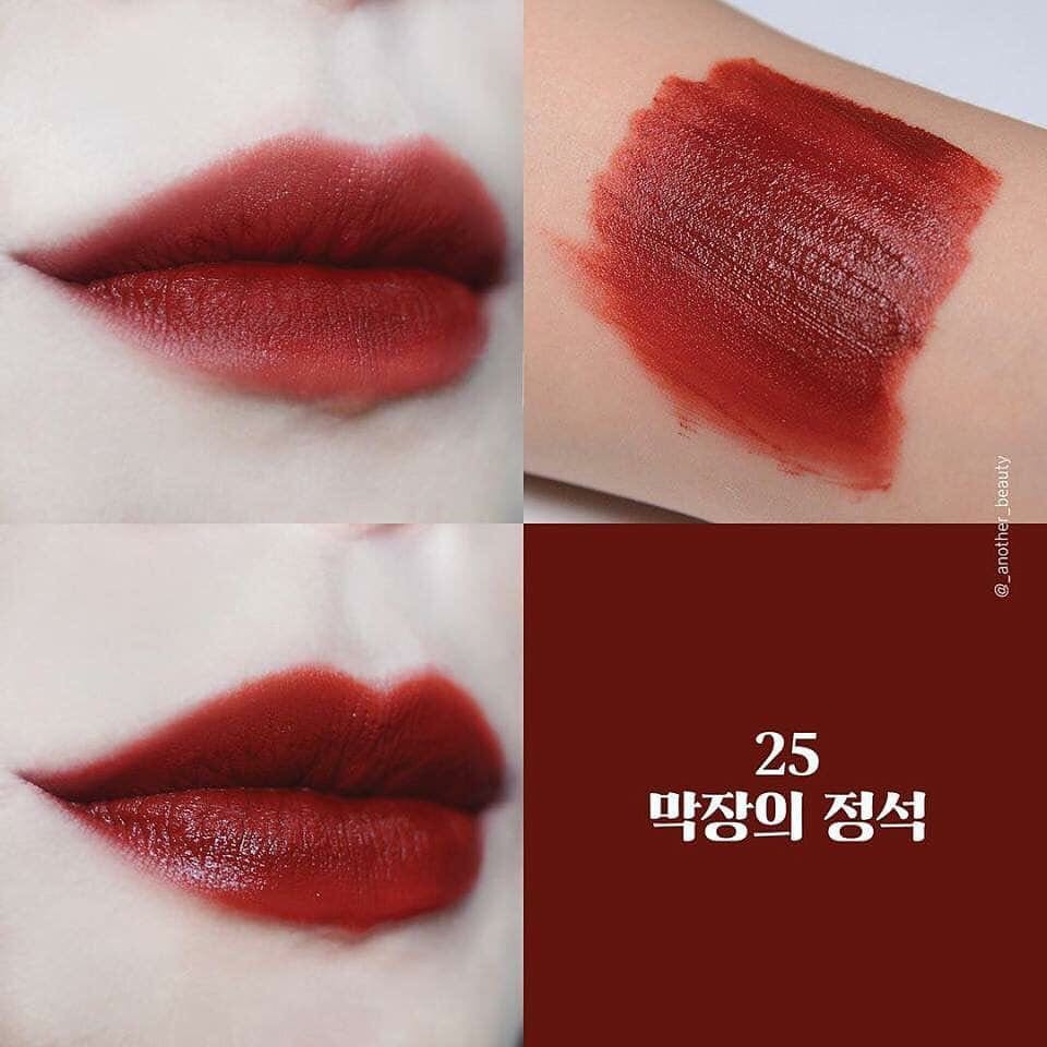 Son kem lì BBIA Last Velvet Lip Tint Version 5 Màu 25 | Thế Giới Skin Care