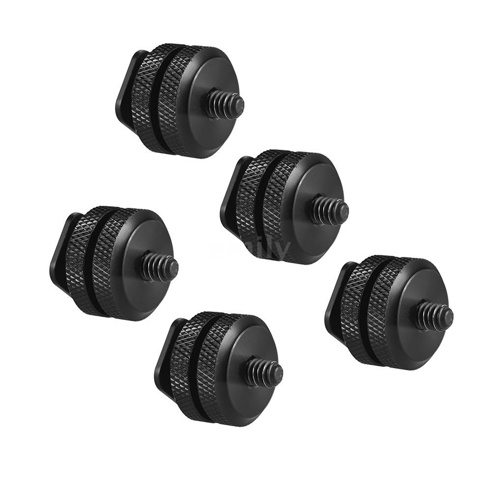 Bộ 5 con trượt gắn camera vào đinh 1/4&quot;-20 cho camera DSLR