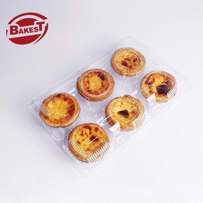 Hộp đựng tart trứng 6 cái bánh FJ-360