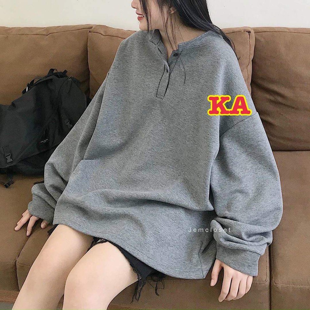 Áo nỉ cổ trụ KAN1220