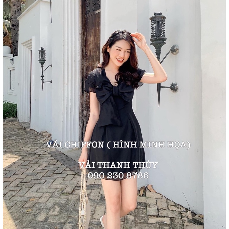 VẢI CHIFFON LOẠI DÀY- MAY ÁO DÀI-DÒNG VẢI TRUNG CẤP