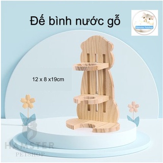 Đế bình nước gỗ cho Hamster | HamsterPetshop1