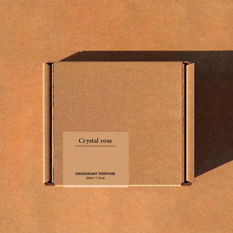 DEODORANT PERFUME CRYSTAL ROSE