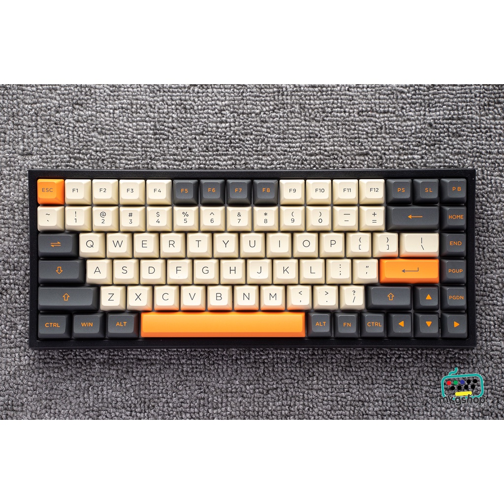 Nút bàn phím keycap ASA Carbon Retro PBT doubleshot