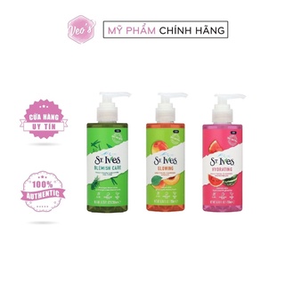 Sữa Rửa Mặt ST.IVES Dạng Gel Daily Facial Cleanser 200ml