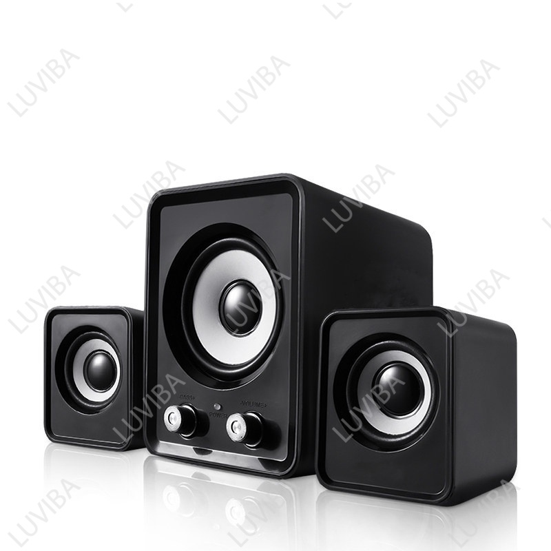 Loa máy tính để bàn mini bass mạnh loa vi tính cây giá rẻ LUVIBA FT202