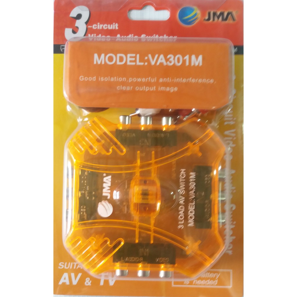 Chia AV 3 tín hiệu vào 1 ra