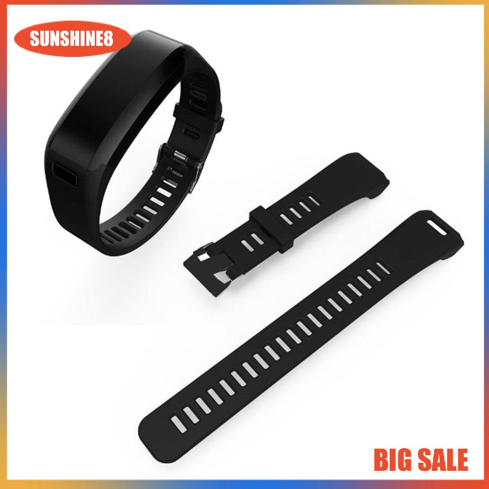 【SUN】Vòng đeo tay thông minh silicon thay thế Dây đeo đồng hồ cho GARMIN VIVOSMART HR