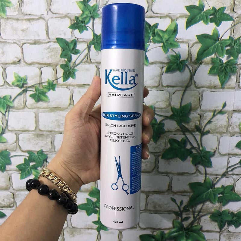 Keo xịt tóc Kella Professional 420ml