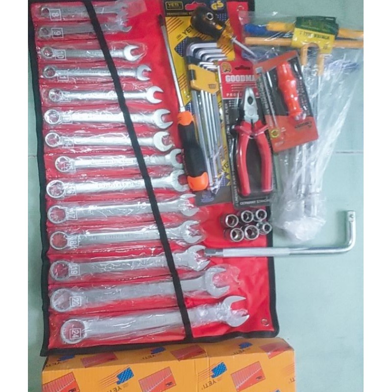 combo bao gồm 9 sản phẩm