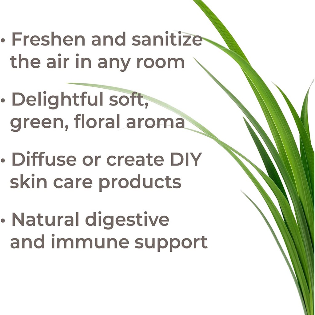 Plant Therapy - Tinh Dầu Hữu Cơ Sả Hồng (Palmarosa) KidSafe - USDA Organic - 10ml