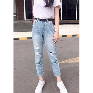 Quần jean nữ baggy nhiều mẫu