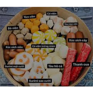 GÓI 400G THẢ LẨU MẶT CƯỜI SURIMI