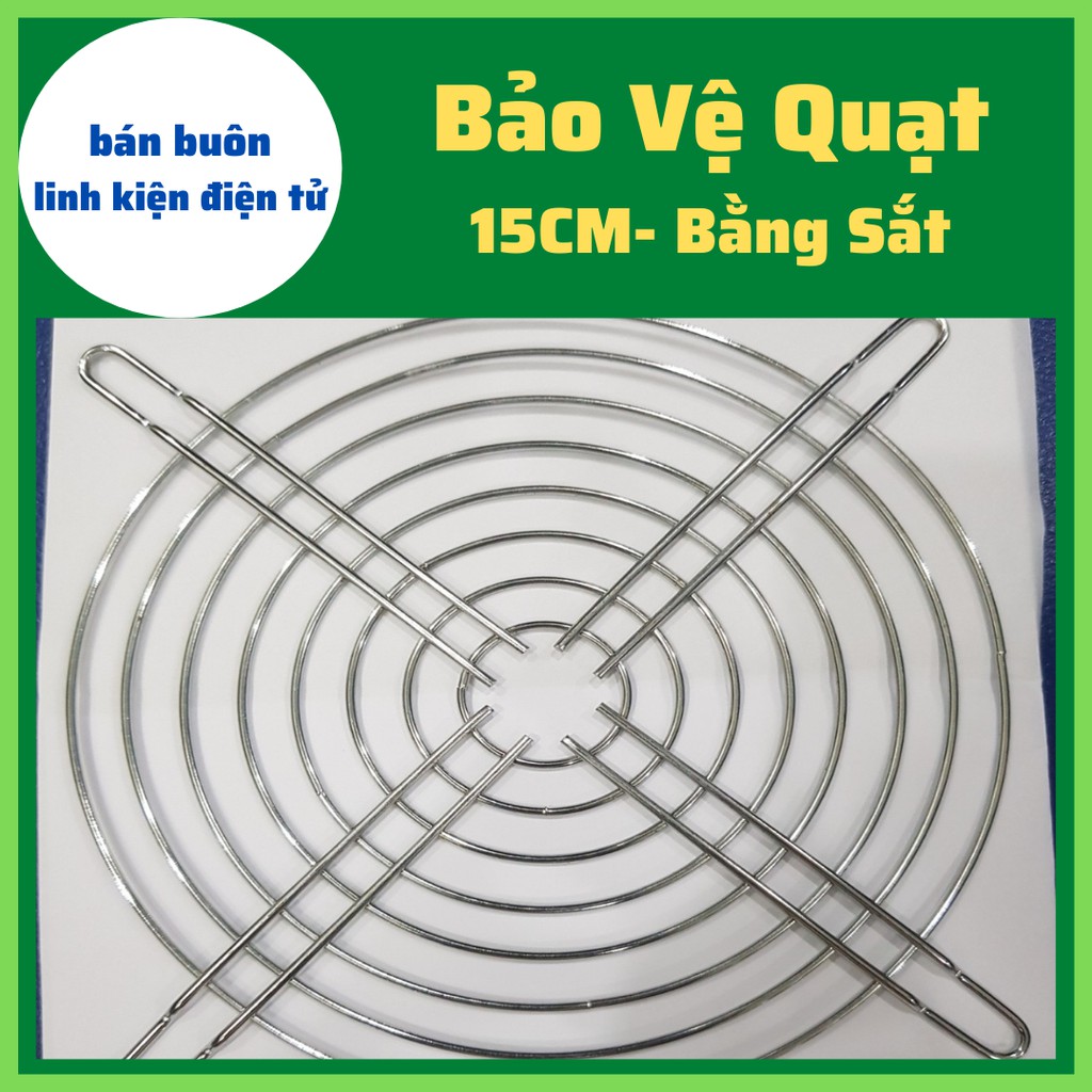 Tấm bảo vệ quạt 15x15CM, Tấm Bảo Vệ Quạt Tản Nhiệt 15CM