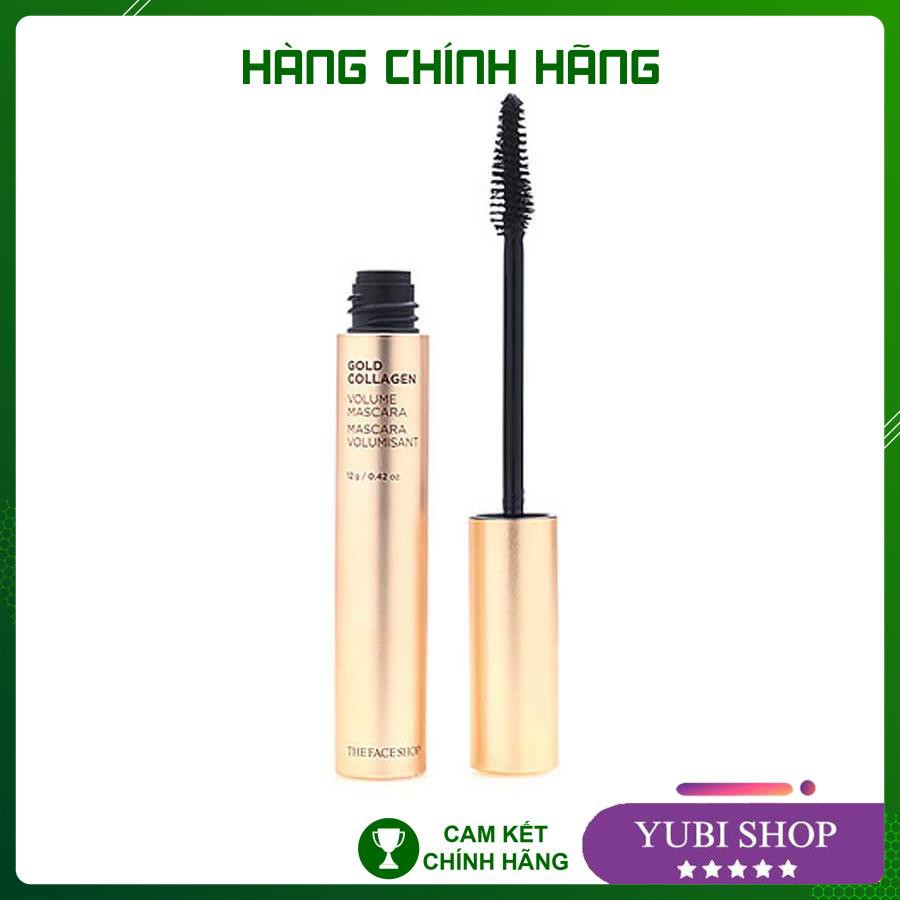 MASCARA KIÊM DƯỠNG MI GOLD COLLAGEN VOLUME MASCARA FMGT THE FACE SHOP - HÀN QUỐC | BigBuy360 - bigbuy360.vn