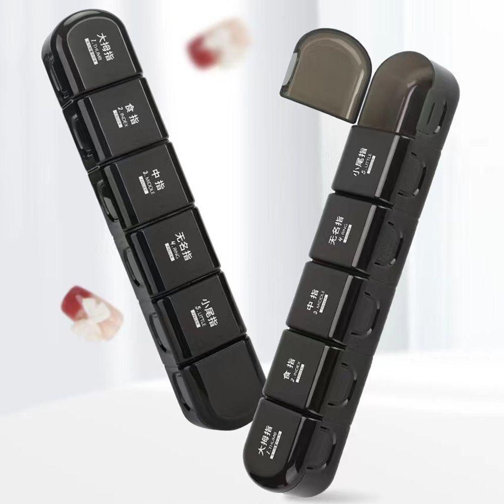 Hộp Đựng Móng Tay Giả Mini Tiện Dụng MXMUSTY|Hộp Đựng Thuốc Làm Móng Tiện Lợi