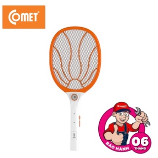 Vợt muỗi Comet CP043 màu cam, có đền pin
