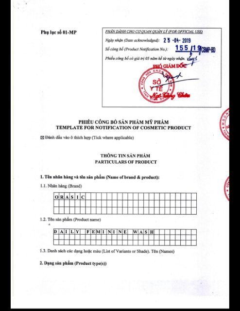 Dung dịch vệ sinh phụ nữ ORASIC,  làm sáng hồng vùng da thâm xỉn, an toàn cho phụ nữ sau sinh