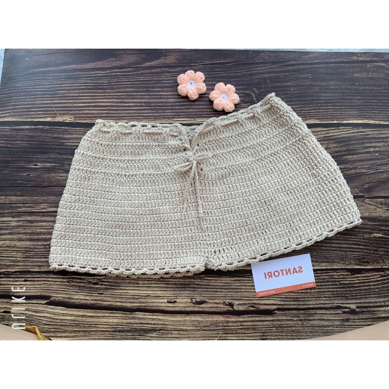 Quần len đan móc phối đồ đi chơi, đi biển, mặc ở nhà cho các nàng Santori-03
