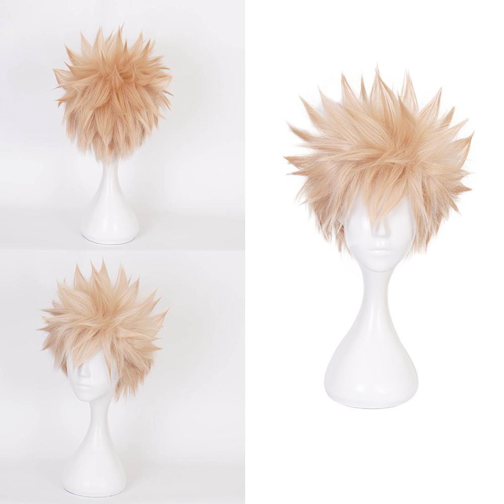 Bộ Tóc Giả Hóa Trang Bakugou Katsuki My Hero Academia Baku No Hero L7D6