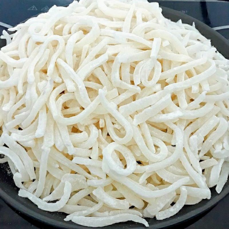 MỨT DỪA NON NHÀ LÀM, LAM MỚI HẰNG NGÀY(1 GÓI 500G CÓ HÚT CHÂN KHÔNG). 100K.