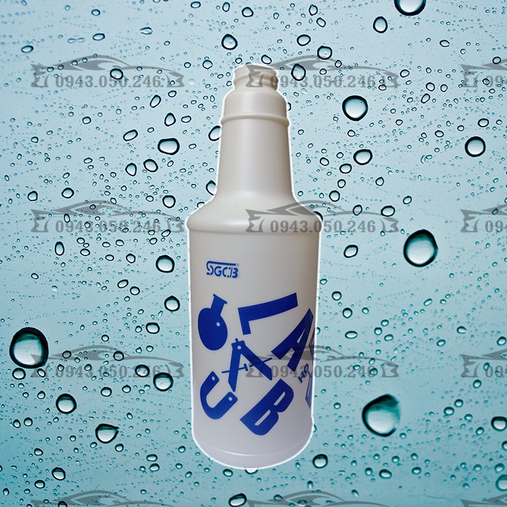 BÌNH XỊT CẦM TAY SGCB ĐẦU XÁM PHUN SƯƠNG CHỊU ĐƯỢC AXIT VÀ HÓA CHẤT RỬA XE
