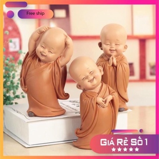 Bộ 03 chú tiểu vui vẻ 1034