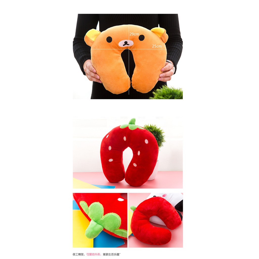 Gối Kê Cổ Du Lịch Văn Phòng Hình Thú