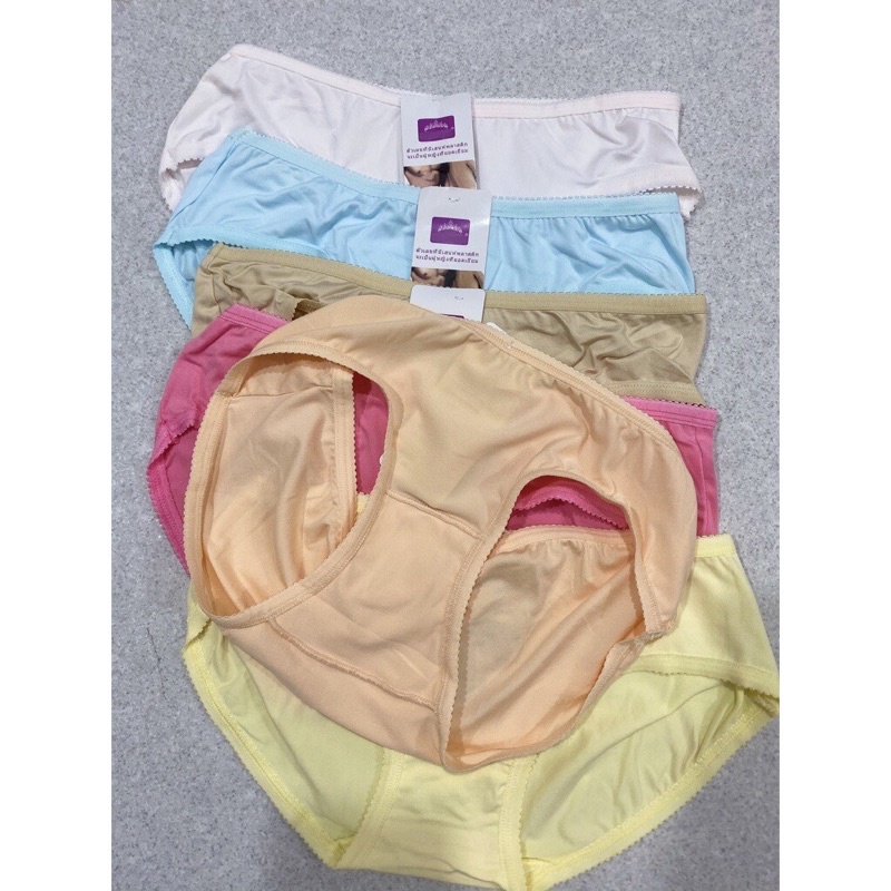 Set 5 quần sịp nữ quần lót nữ cotton Thái cao cấp kháng khuẩn khử mùi quần xì đồ lót nữ