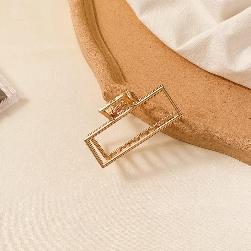 Kẹp tóc kim loại kiểu dáng độc đáo phong cách Hàn Quốc