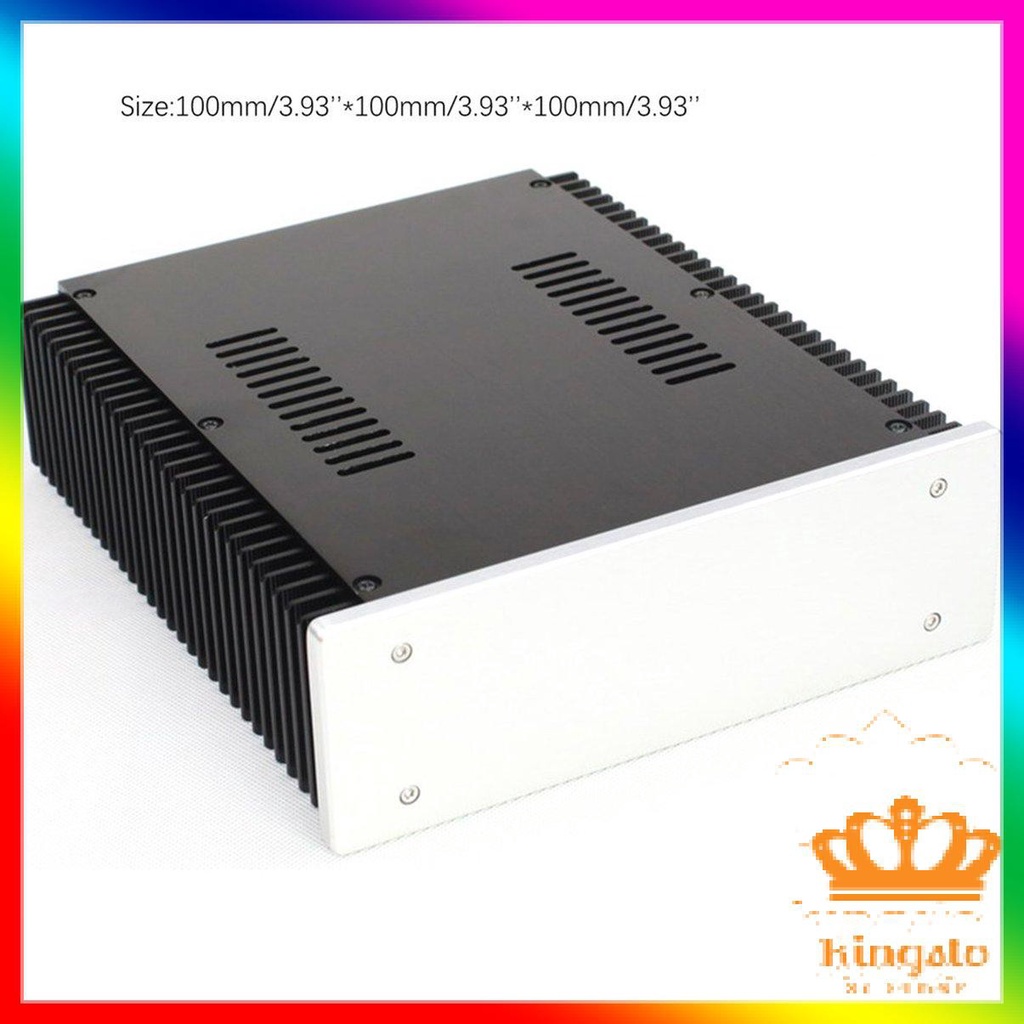 Cj0082 Wa92 All Aluminum No Hole Class A Power Amplifier Chassis Box