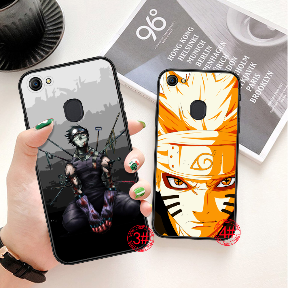 Ốp Điện Thoại Mềm In Hình Naruto Uchiha Obito Cho Realme 8 C20 C31 V15 Gt Neo Narzo 30a Oppo Find X3 Pro