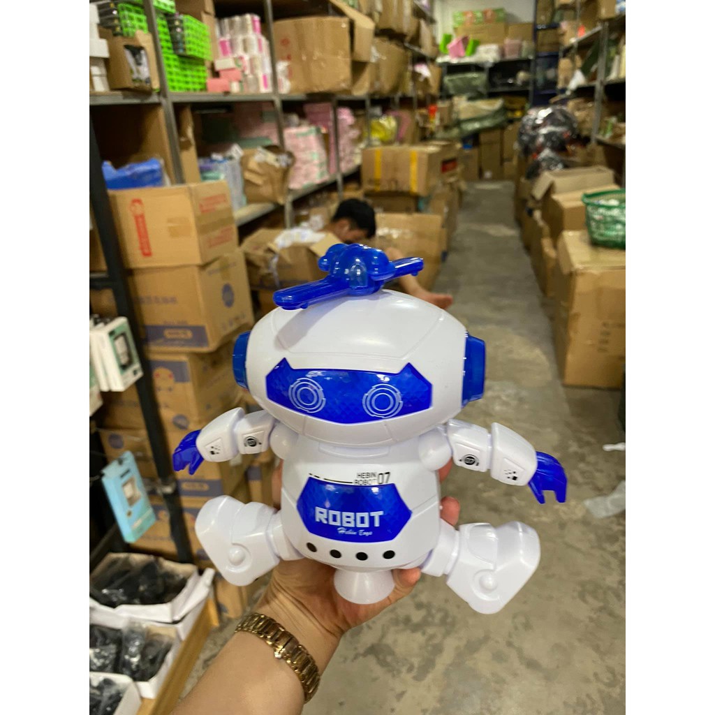 Đồ Chơi Robot Xoay 360 Độ
