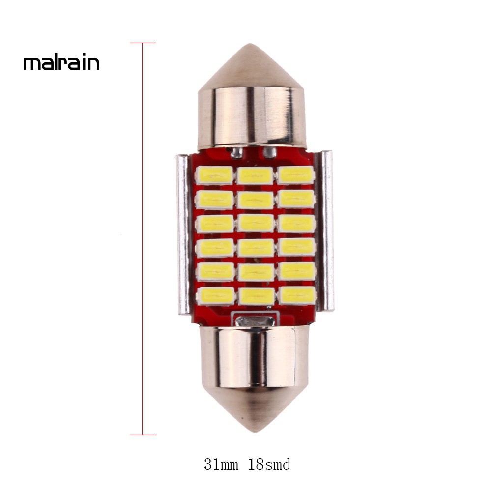 Bóng Đèn Led 18smd Siêu Sáng Cho Xe Hơi