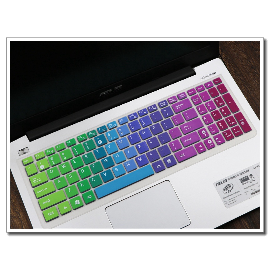 Ốp Lưng TPU Bảo Vệ Bàn Phím Không Dây Cho Asus A555Y K550L X555L 15 inch